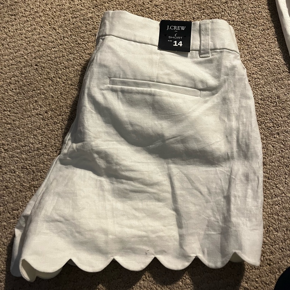 3 pair of brand new j Crew shorts with tags size 14
